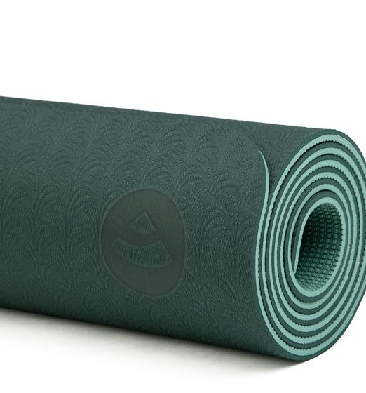 Bodhi Lotus Pro - mata do jogi - CIEMNO ZIELONA
