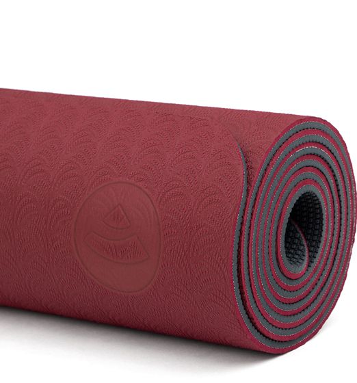 Bodhi Lotus Pro - mata do jogi - CZERWONA