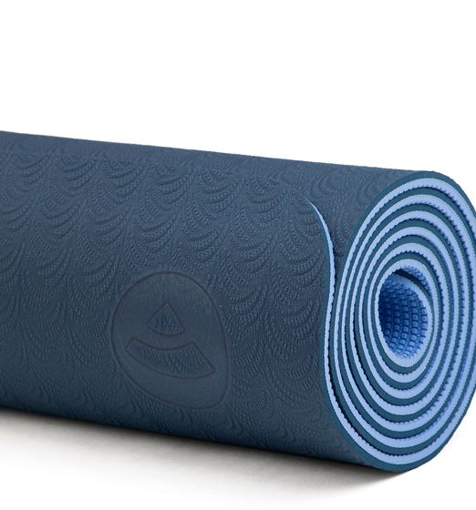 Bodhi Lotus Pro - mata do jogi - GRANATOWA
